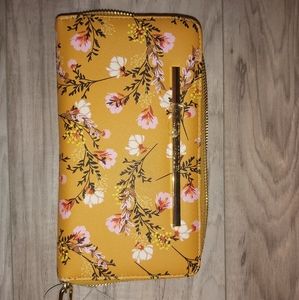 Mustard yellow wallet